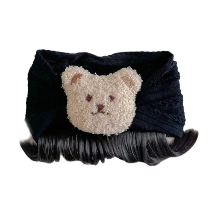 Baby Girl Bear Bangs Headband | Cute Toddler Hairband Ages 1–3