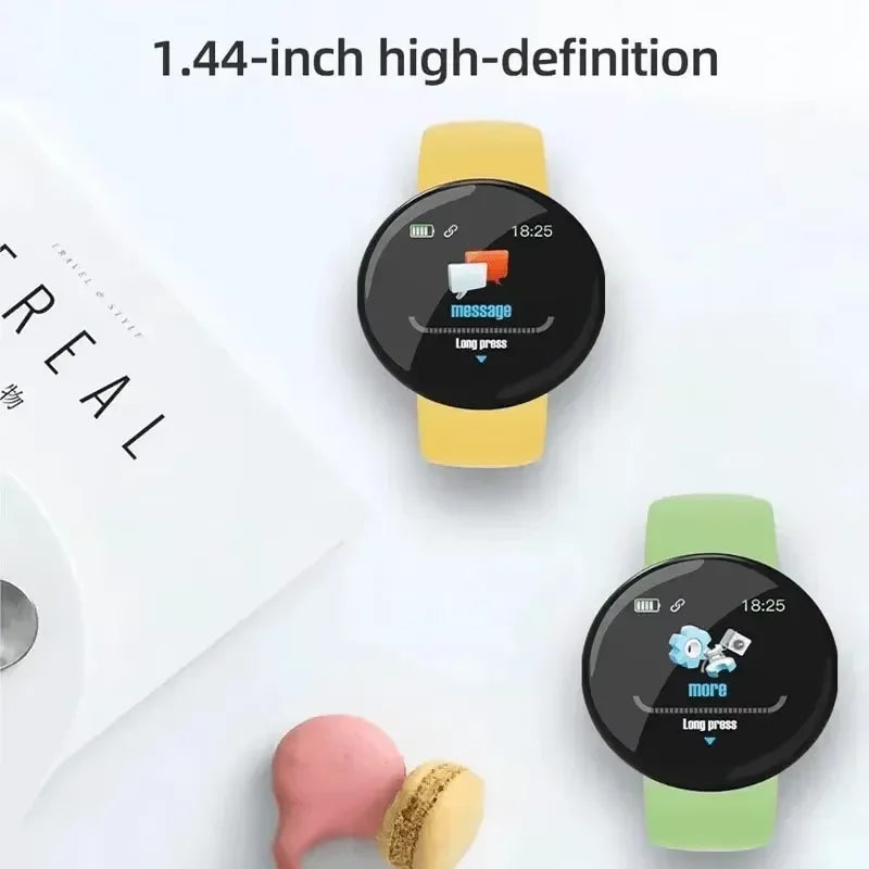 D18 Smart Fitness Bracelet – Heart Rate, Sleep & Call Alerts