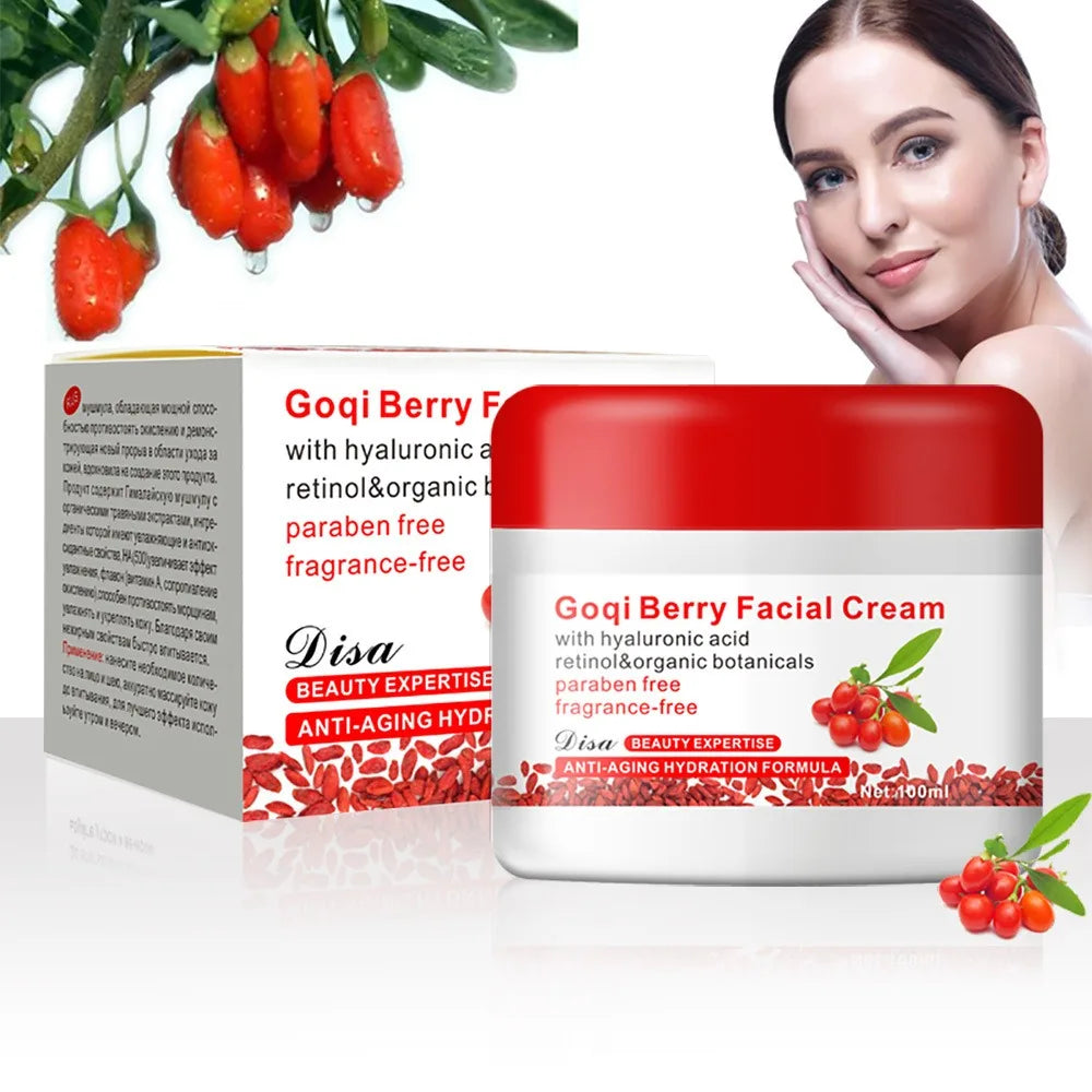 Wolfberry & Hyaluronic Acid Antioxidant Face Cream Peaceful Pleasures Health and Wellness