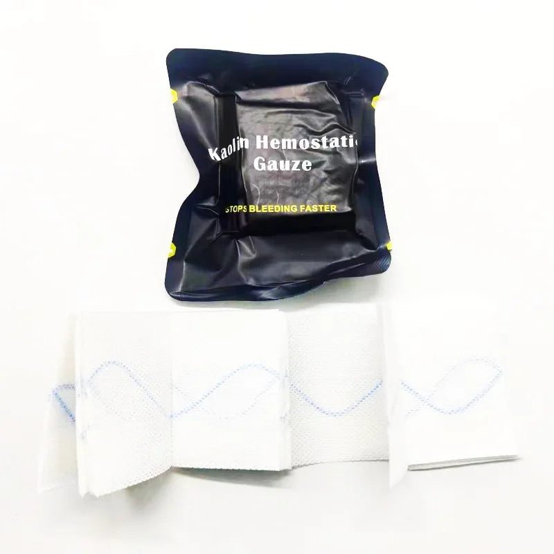 Kaolin Hemostatic Gauze | Tactical First Aid Bandage