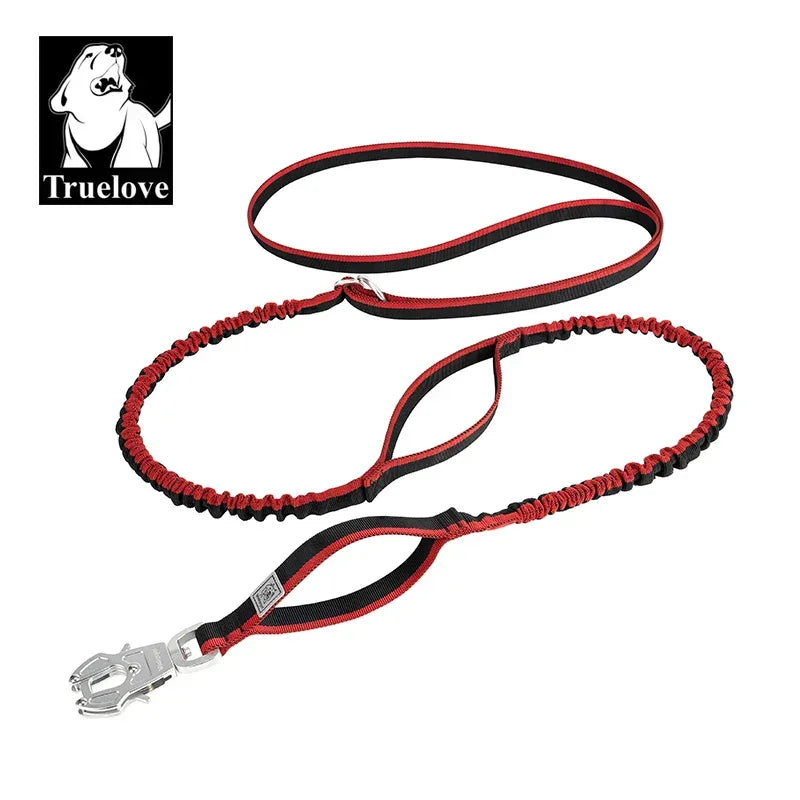 TRUELOVE Dog Leash Heavy Duty with Quick Release/Locking Frog Clip Waterproof Tactical Multi-function Bungee Cobra Buckle YL1833 Peaceful Pleasures Health and Wellness