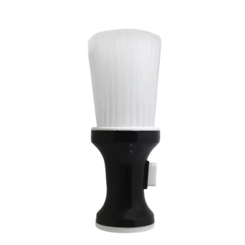 Barber Shop Broken Hair Duster Brush Black Hairdressing Wipe Neck Hair Cleaning Duster Hair Cutting Shaving Brush Styling Tools Peaceful Pleasures Health and Wellness white