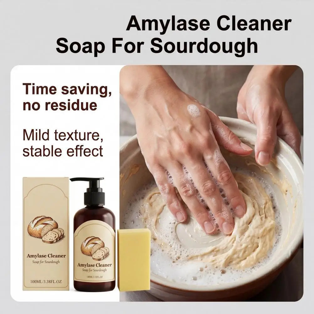 Enzymatic Sourdough Baking Tool Cleaner – Gentle & Effective