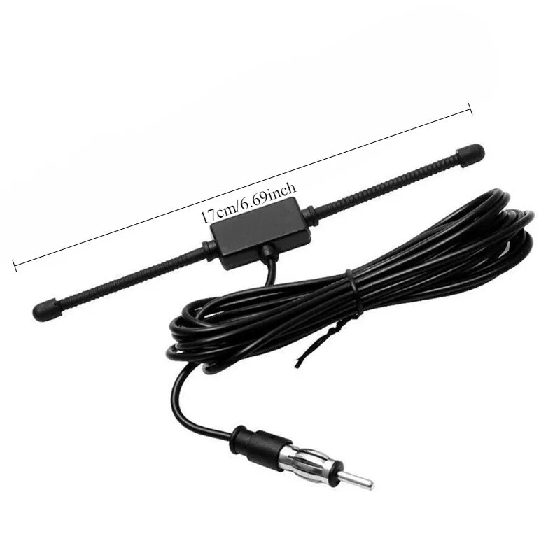 Car AM FM Glass Dipole Antenna – Universal Windshield Mount