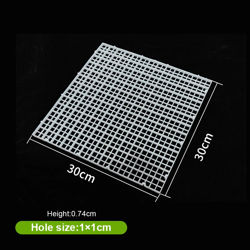 Fish Tank Mesh Divider Isolation Plate with Suction Cups