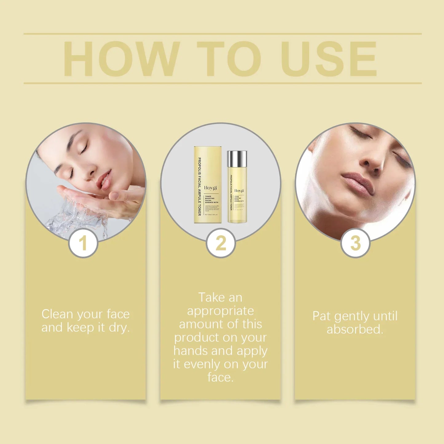 Hoygi Honey Ceramide Facial Toner – Sensitive Skin Hydration