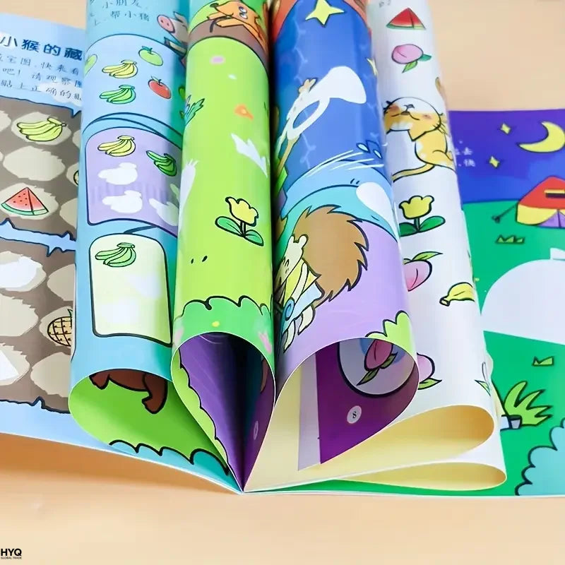 Sticker Book Toddlers 3+ Educational Fun Kids Creative Craft Activity