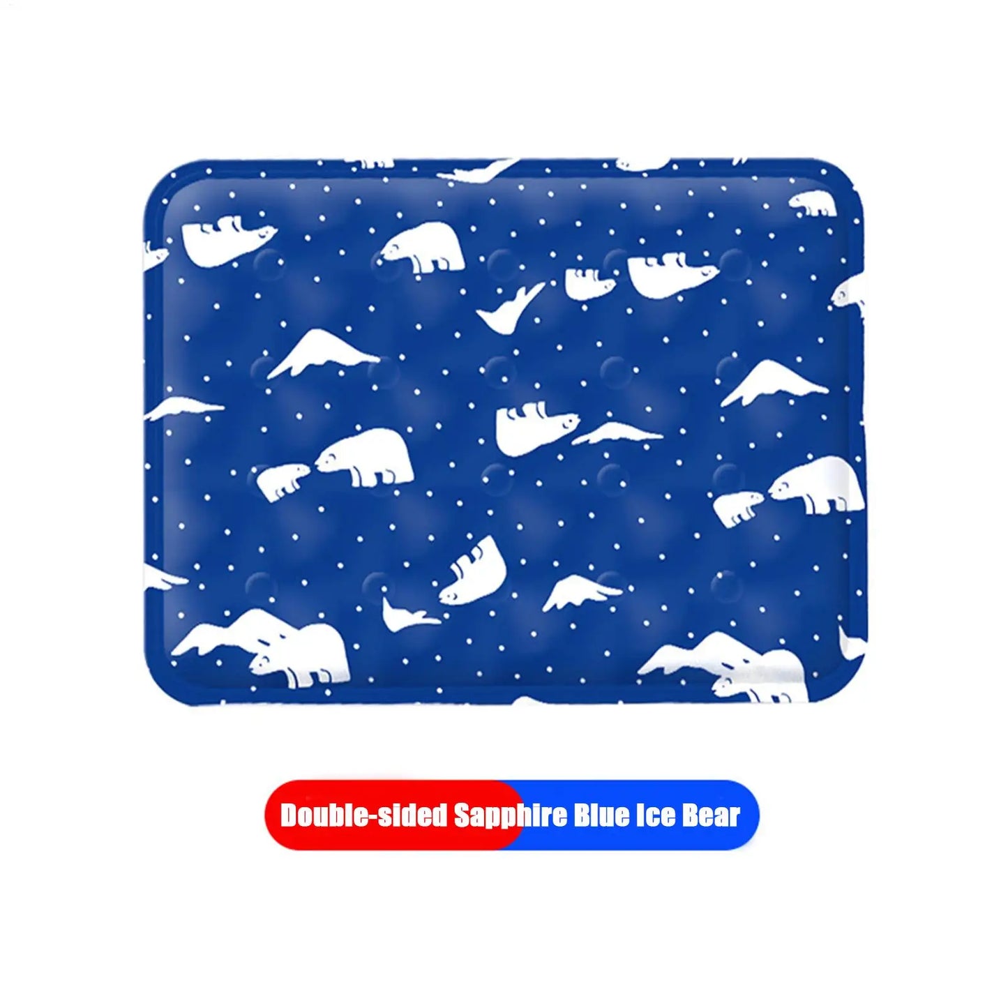Pet Cooling Mat for Dogs & Cats – Gel Ice Pad Summer Bed