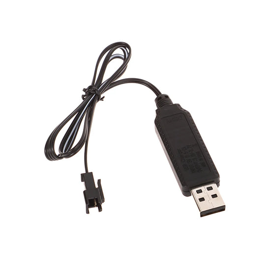 Length 65cm USB Charger Cable For 3.7V Lithium Battery Charger SM-2P Forward RC Car Aircraft Parts RC Quadcopter Toy Aircraft Peaceful Pleasures Health and Wellness