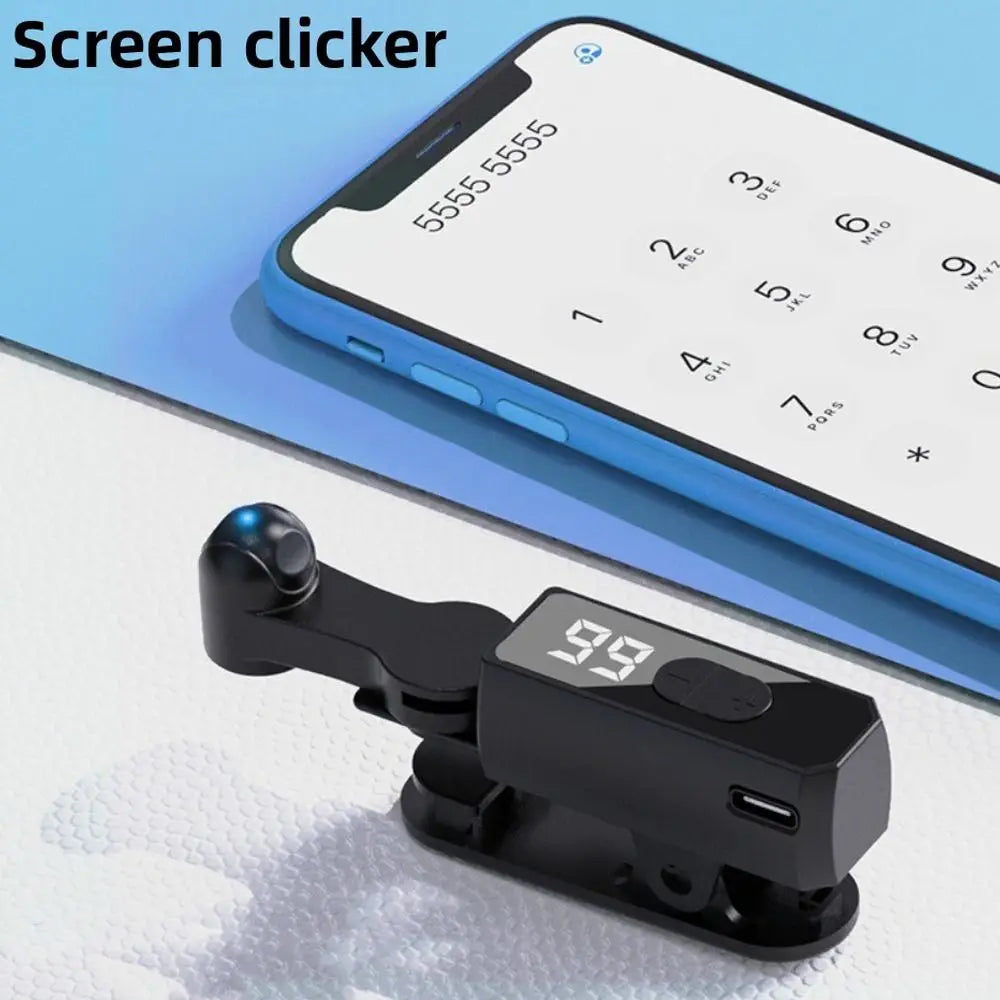 Continuous Screen Auto Clicker Rechargeable Screen Touch Auto Clicker Device Phone Tap Portable Auto Like Tap Device Smart Phone Peaceful Pleasures Health and Wellness