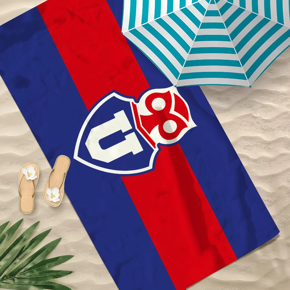 Chile University Football Quick-Dry Sports Beach Towel Sports Beach Towel Peaceful Pleasures Health and Wellness