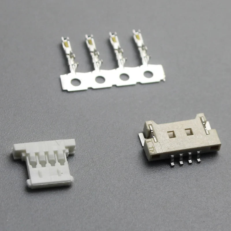10 Sets MX1.25 51146 Connector 1.25mm Ultra-thin Type SMD Horizontal Socket + Housing + Terminals 2P 3P 4P 5P 6P Peaceful Pleasures Health and Wellness
