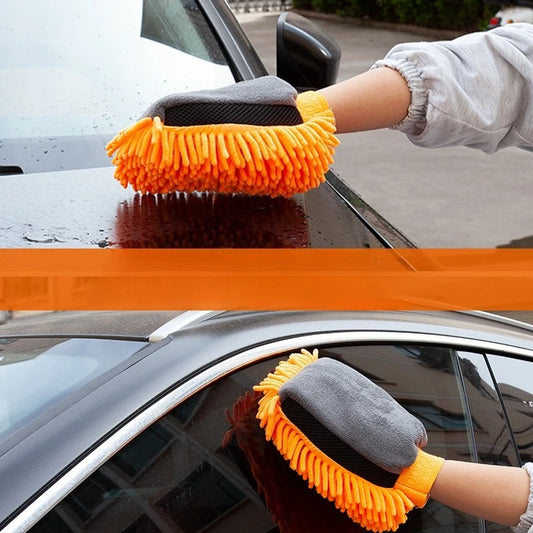 Microfiber Chenille Car Wash Mitt – Waterproof Detailing Glove Car Wash Mitt Peaceful Pleasures Health and Wellness