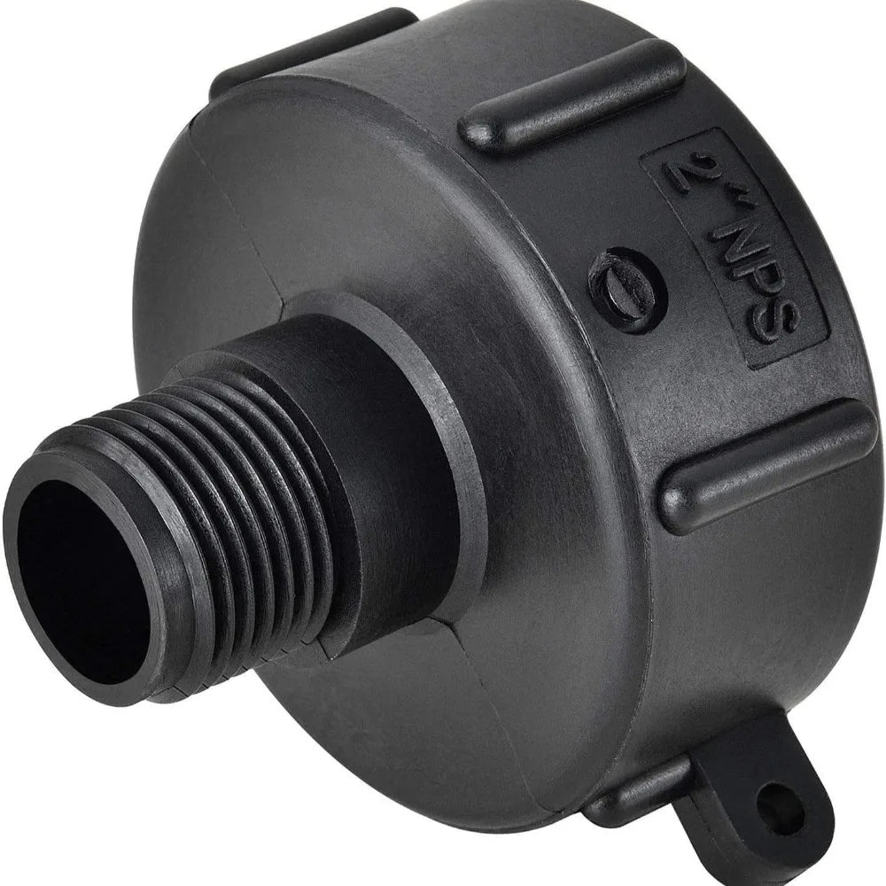 IBC Tank Adapter 2" Fine to 3/4" Garden Hose Thread Fitting