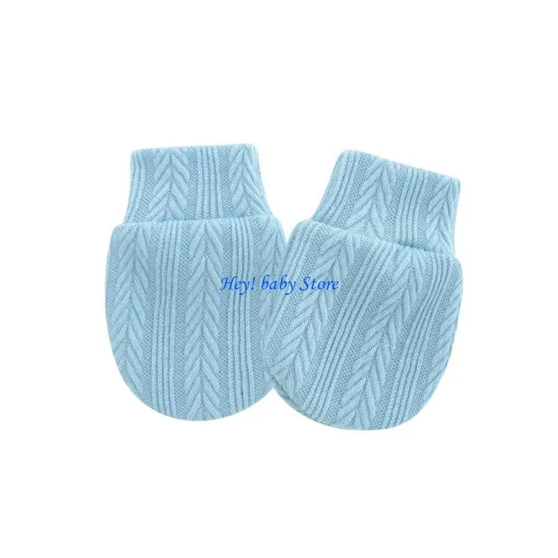 Newborn Scratch Proof Mittens | Soft Cotton Baby Hand Covers