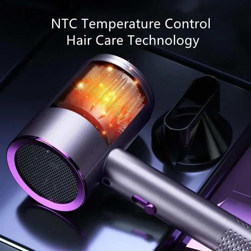 2000W Ionic Professional Hair Dryer – Fast Drying, Low Noise