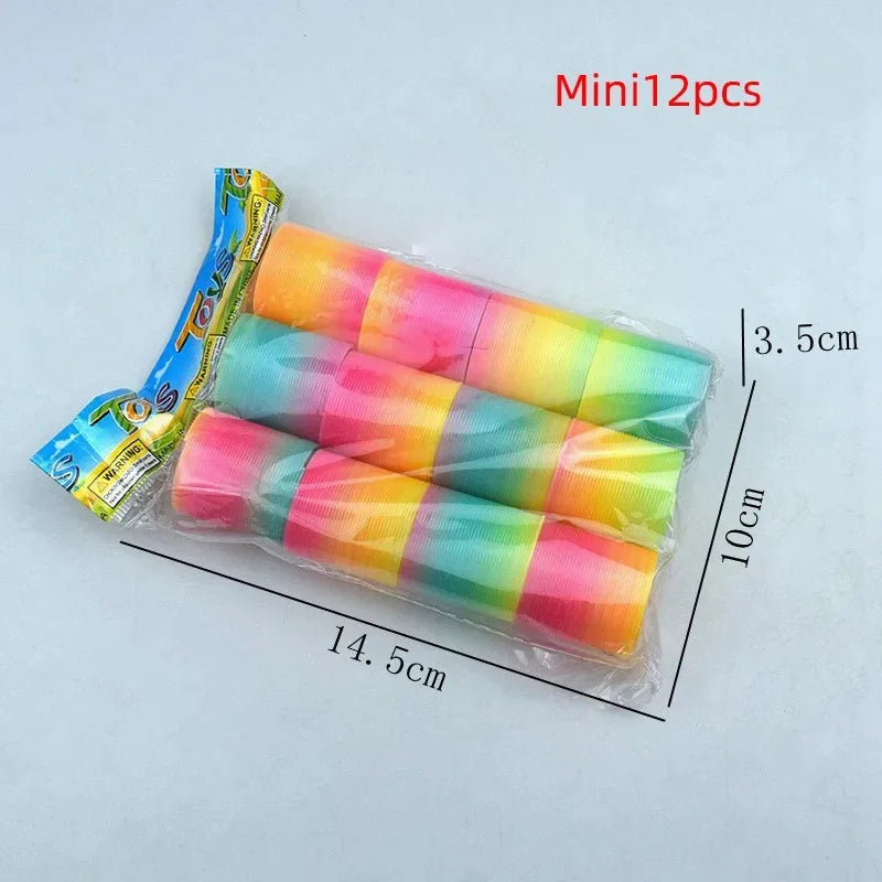24-Pack Rainbow Magic Spring Toys – Kids Party Favors & Fillers