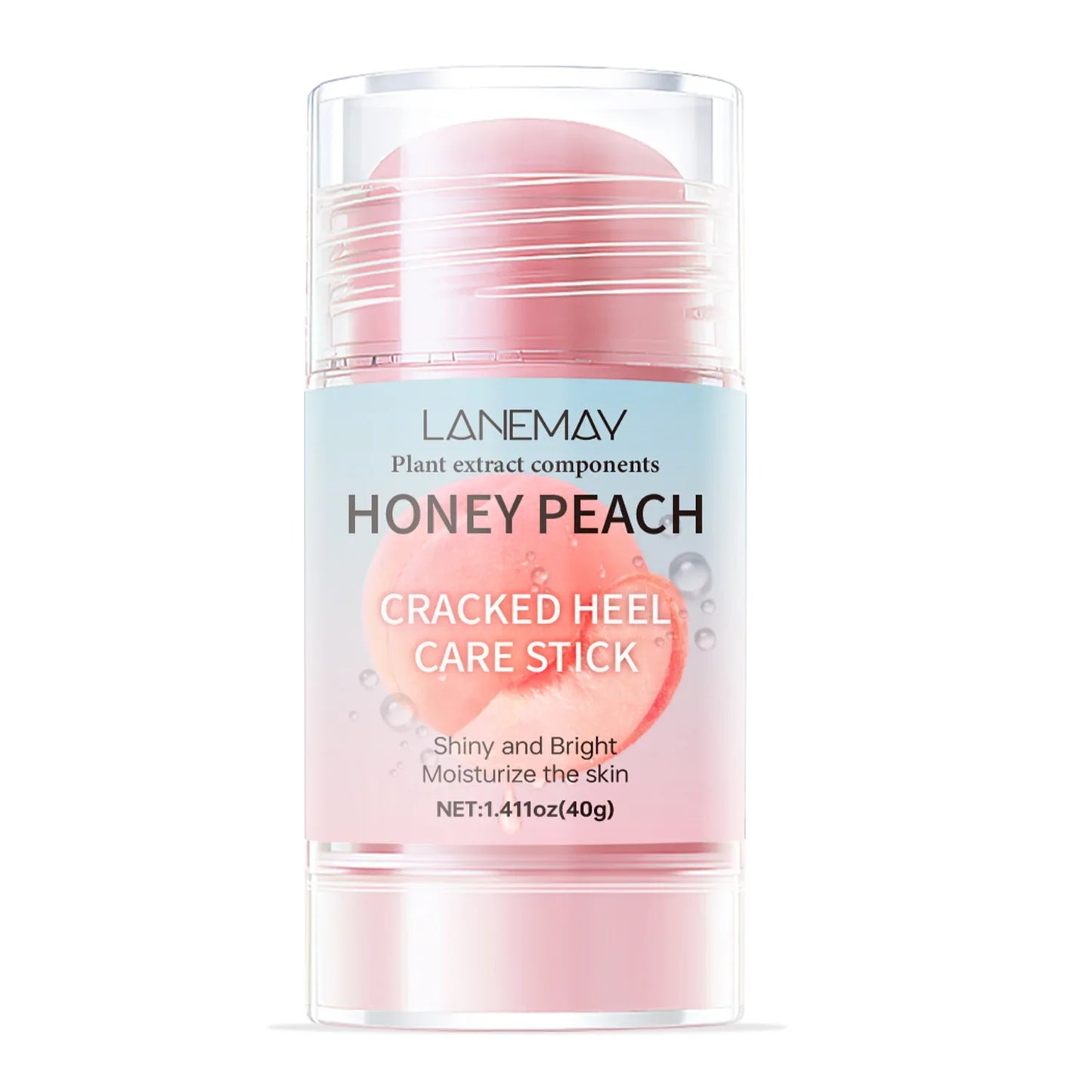 Lanemay Peach Foot Moisturizing Stick – Nourishing Heel Balm 40g