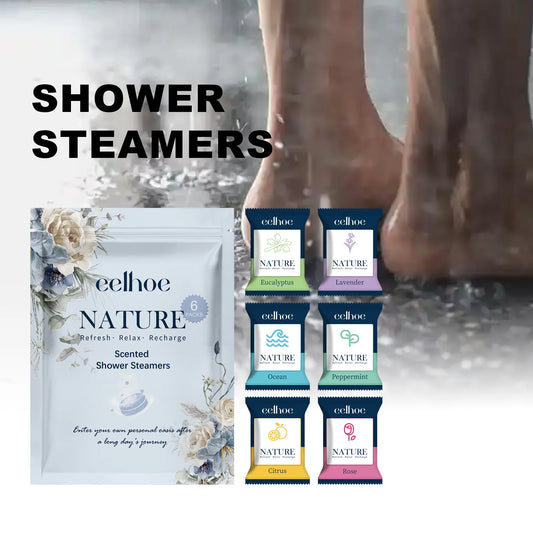 EELHOE Shower Steamer Tablet Nourishing Clean Dirt Eliminate Odor Relaxing Relieve Fatigue Moisturizing Shower Spa Bath Supplies Peaceful Pleasures Health and Wellness