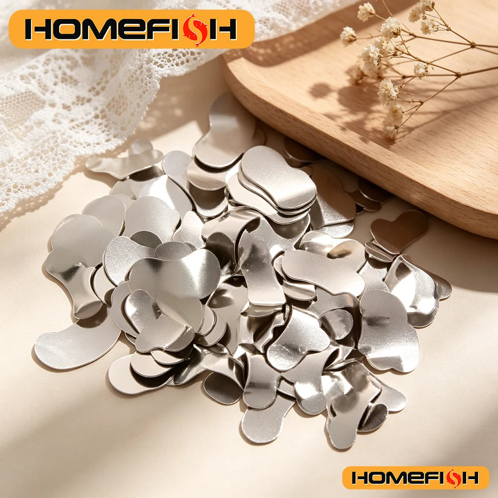 100Pcs Dental Sectional Contoured Metal Matrix Strips & Rings
