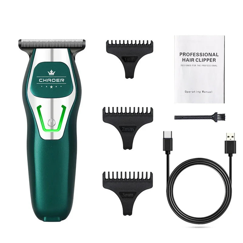 CHAOER A97 Cordless Hair Clipper – 0mm Bald Head Trimmer Men