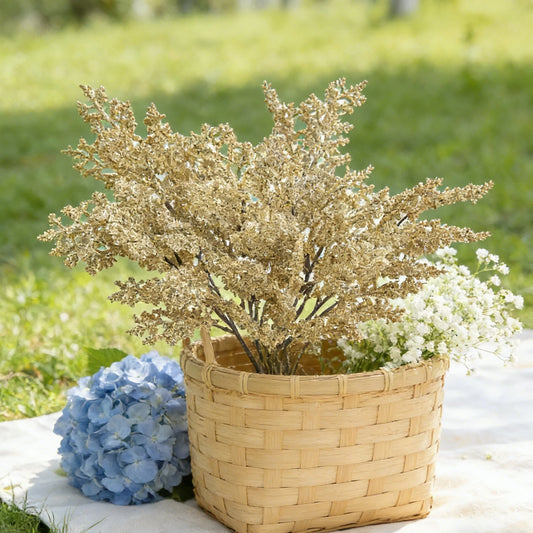 Artificial Silk Plant Grass Stems – Wedding & Home Vase Decor Artificial Silk Stems Peaceful Pleasures Health and Wellness