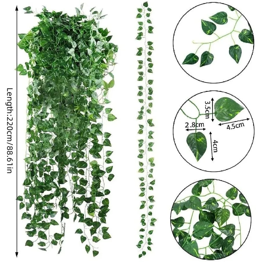 Artificial Ivy Garland Hanging Vine – Garden & Wedding Decor