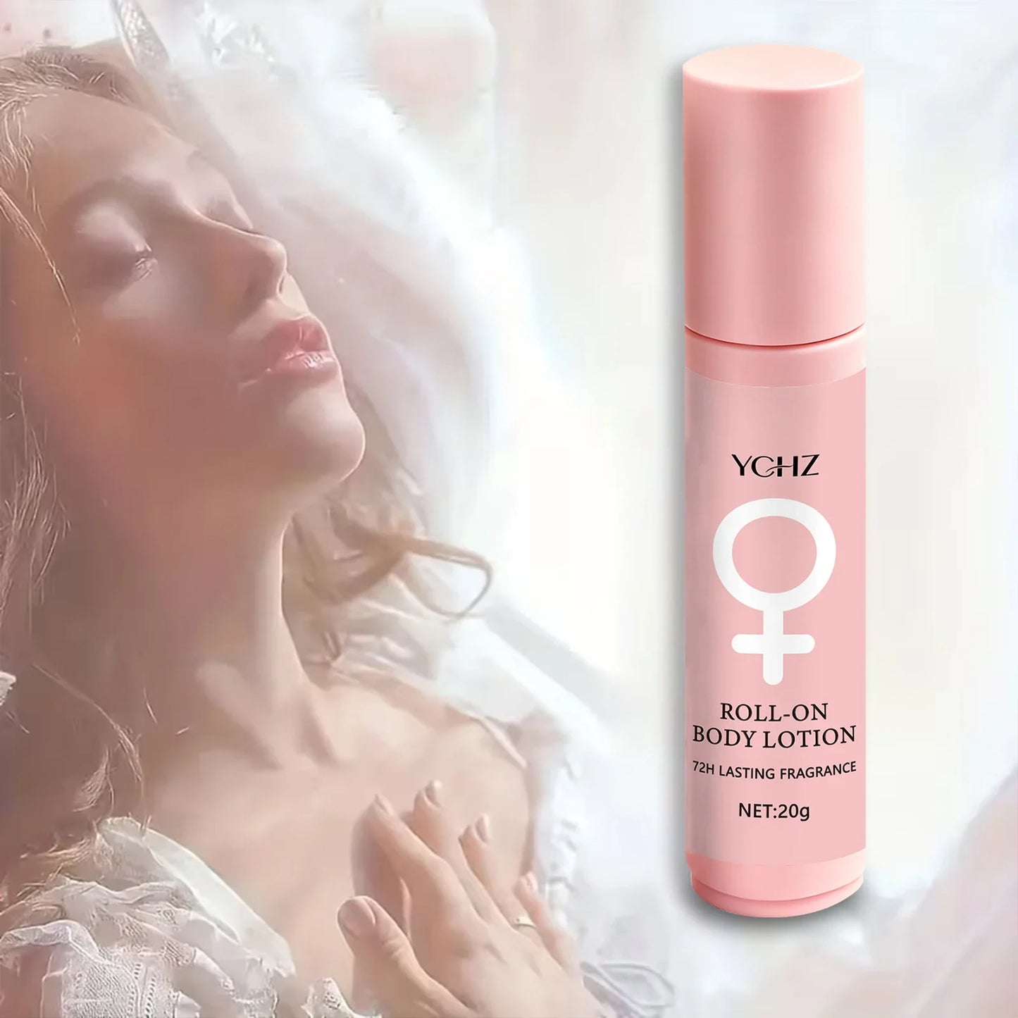 Peach Roll-On Deodorant – Moisturizing, Refreshing & Portable