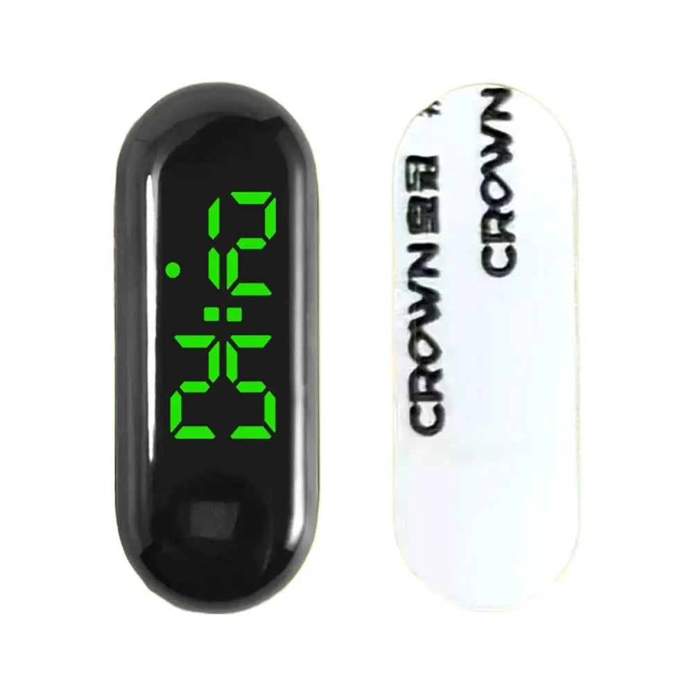 Waterproof Mini Sport LED Car & Motorcycle Clock Peaceful Pleasures Health and Wellness B