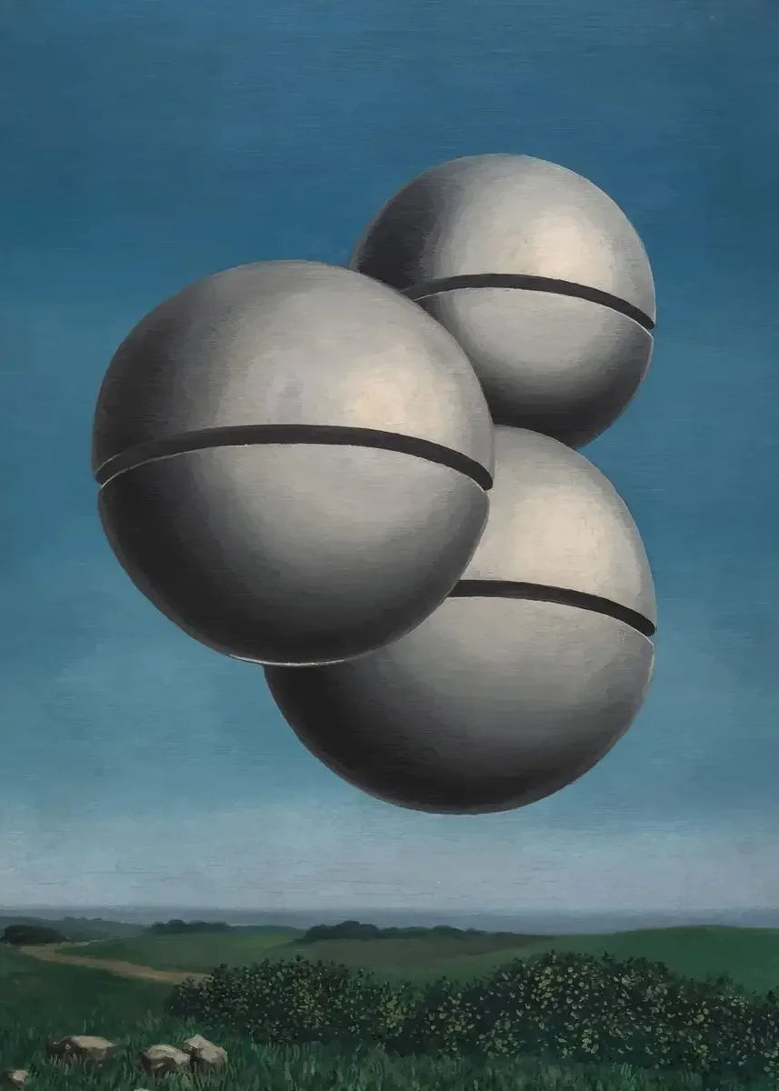Rene Magritte Surrealist Canvas Wall Art Print | Unframed Poster