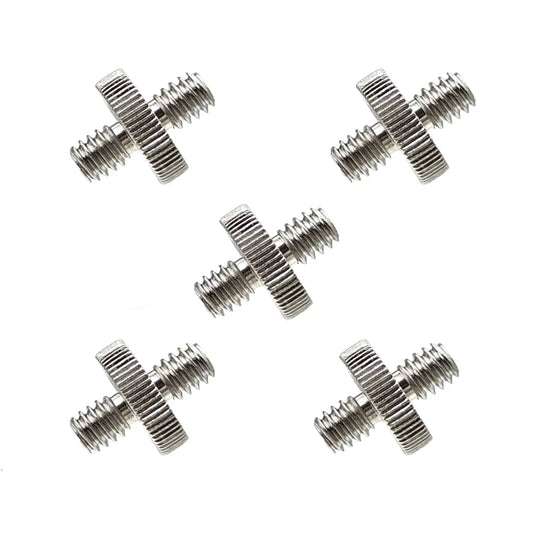 Metal 1/4" Male to Male Adapter Screw – Tripod & Camera (5-Pack) Camera Mount Adapter Oasis Select 5pcs