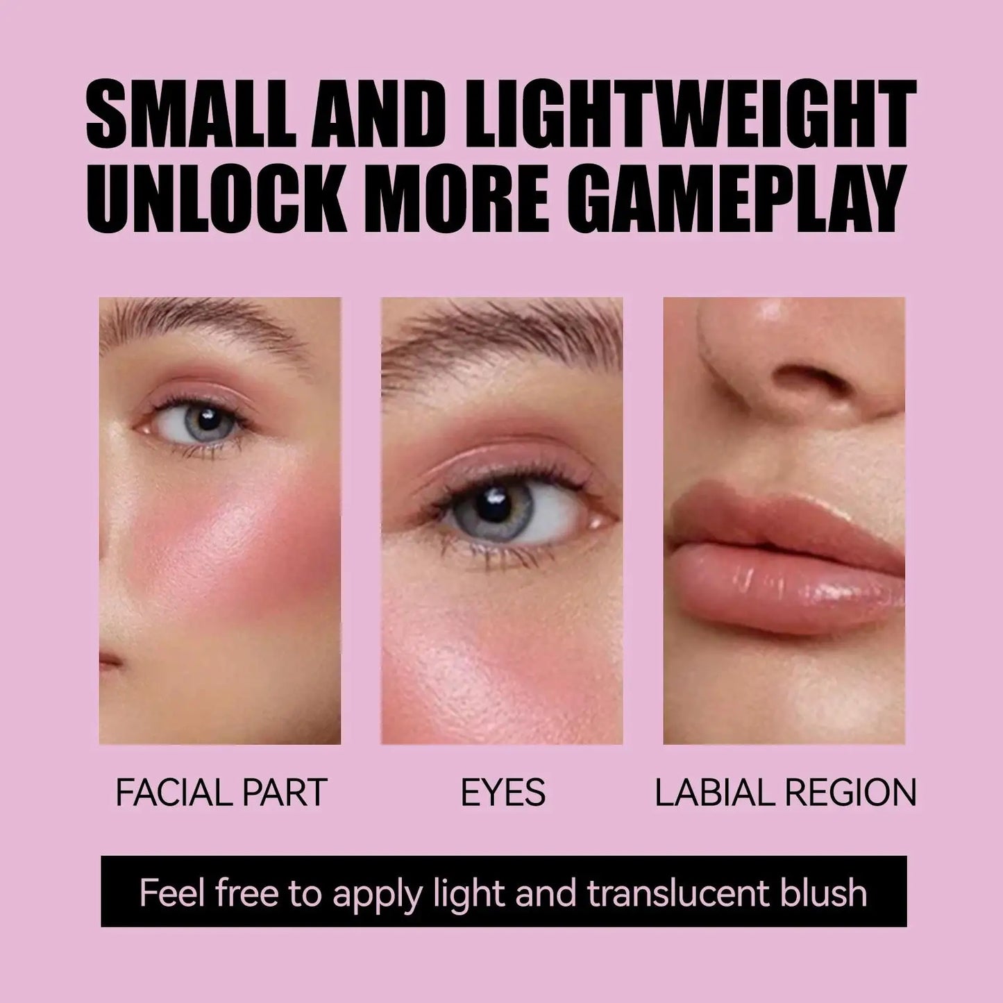 MLSMILE 2-in-1 Jelly Blush & Lip Tint Stick | Long-Lasting Glow