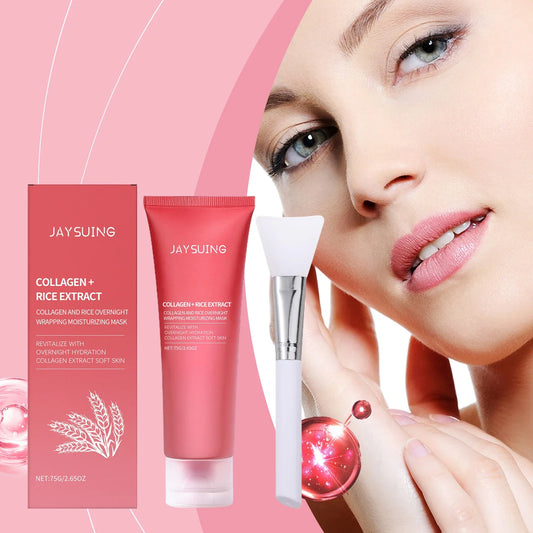 Jaysuing Rice Peel-Off Facial Mask – Brighten & Hydrate 75g Peel-Off Face Mask Oasis Select