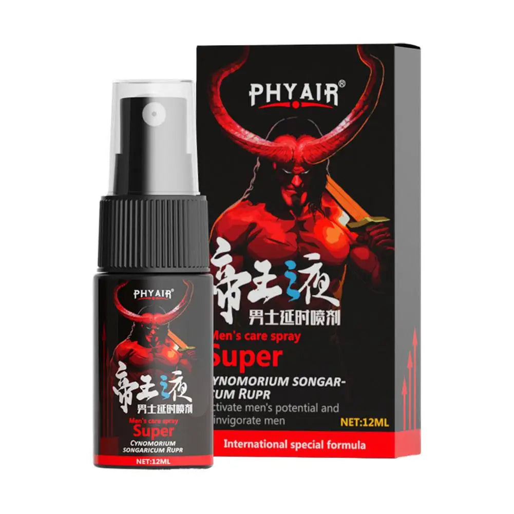 Men's Delay Spray – Natural, Fast-Acting | 12ml Topical Spray