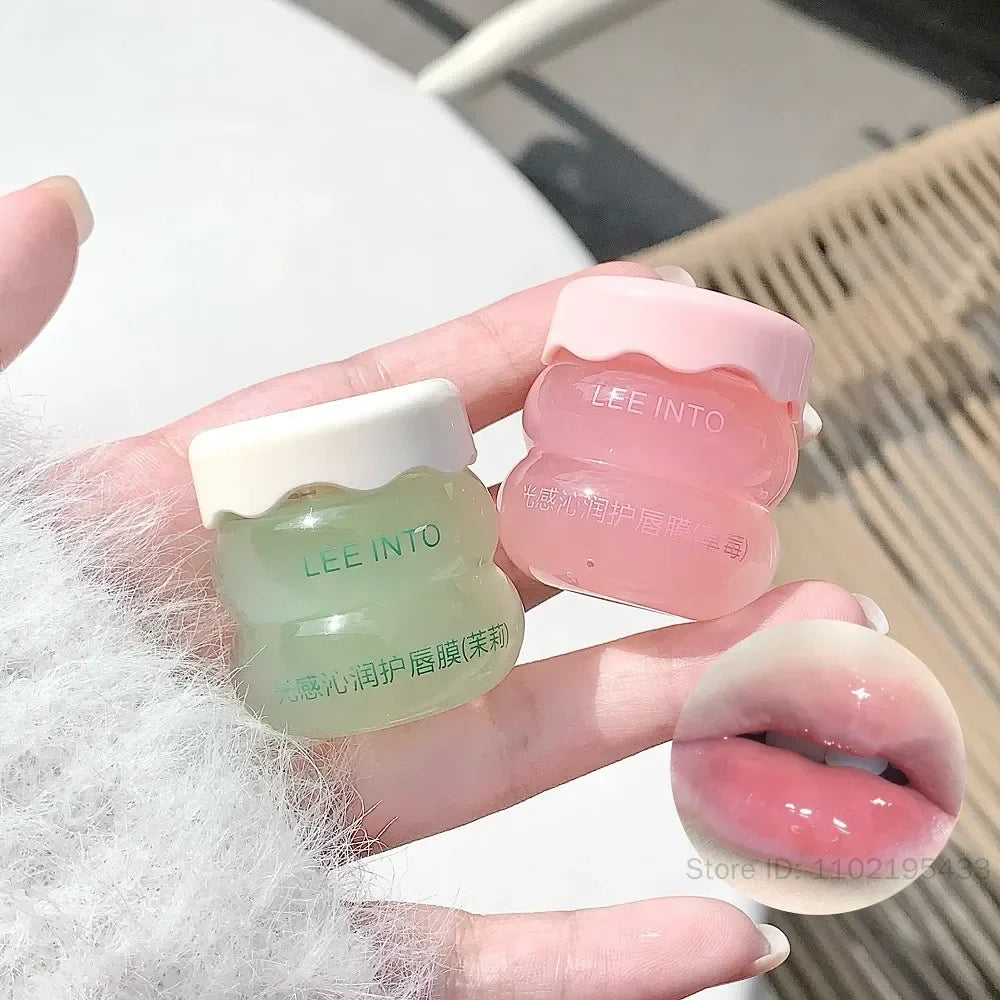 Strawberry Lip Oil & Jelly Lip Mask Set – 2Pc Hydrating Lip Care