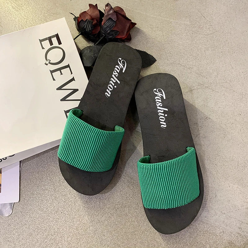 Women's EVA Flip Flop Beach Slippers | Summer Slide Sandals