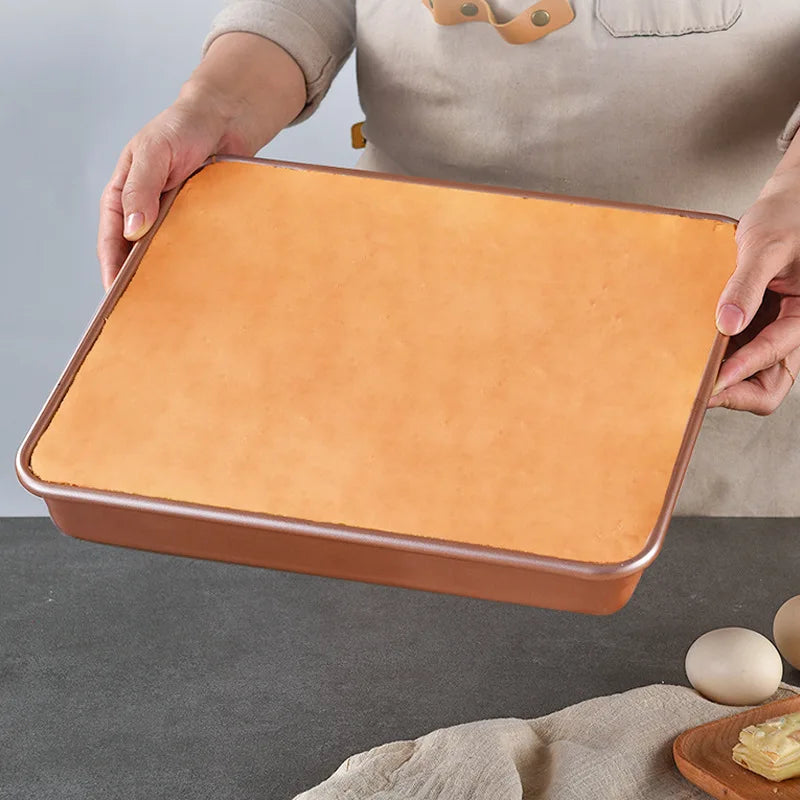 9/11/13 inch Rectangular Oven Tray Food Grade Carbon Steel Baking Tray Built-in Oven Bakeware Tool Suitable for High Temperature Peaceful Pleasures Health and Wellness
