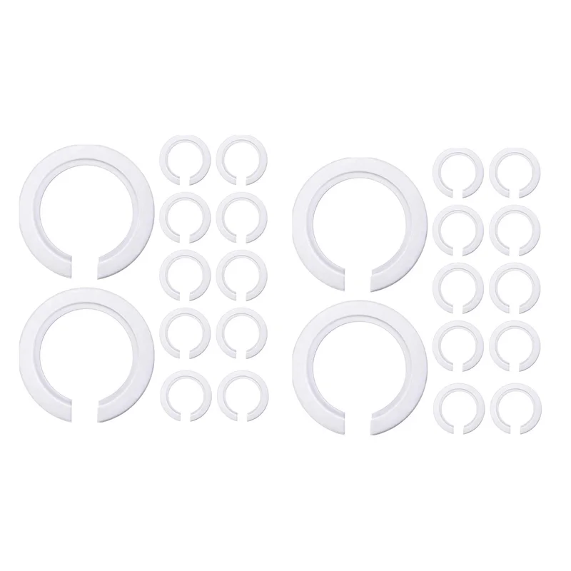 Y51A-24Pcs Lamp Shade,E27 To E14 Hole Converter,Lampshade Ring Reducer For Fitting Screw Lamp Shades To Cap Lampholders Peaceful Pleasures Health and Wellness