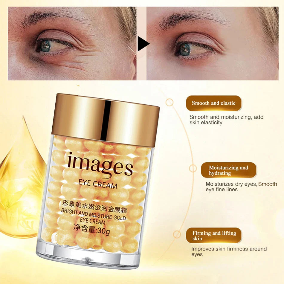 Gold Eye Cream – Hydrating, Anti-Wrinkle & Brightening | 30g