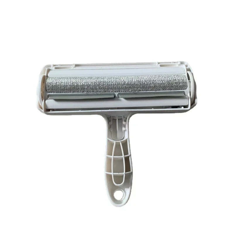 Removes Lint Clothes Pet Pet Hair Remover Take Out of Clothes Clean Cats Hair Brush One-handed Operation Dogs Grainer Cats From Peaceful Pleasures Health and Wellness grey