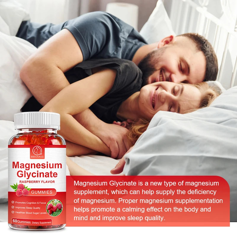 Magnesium Glycinate Gummies – Sleep, Calm & Muscle Support Dietary Supplement Peaceful Pleasures Health and Wellness