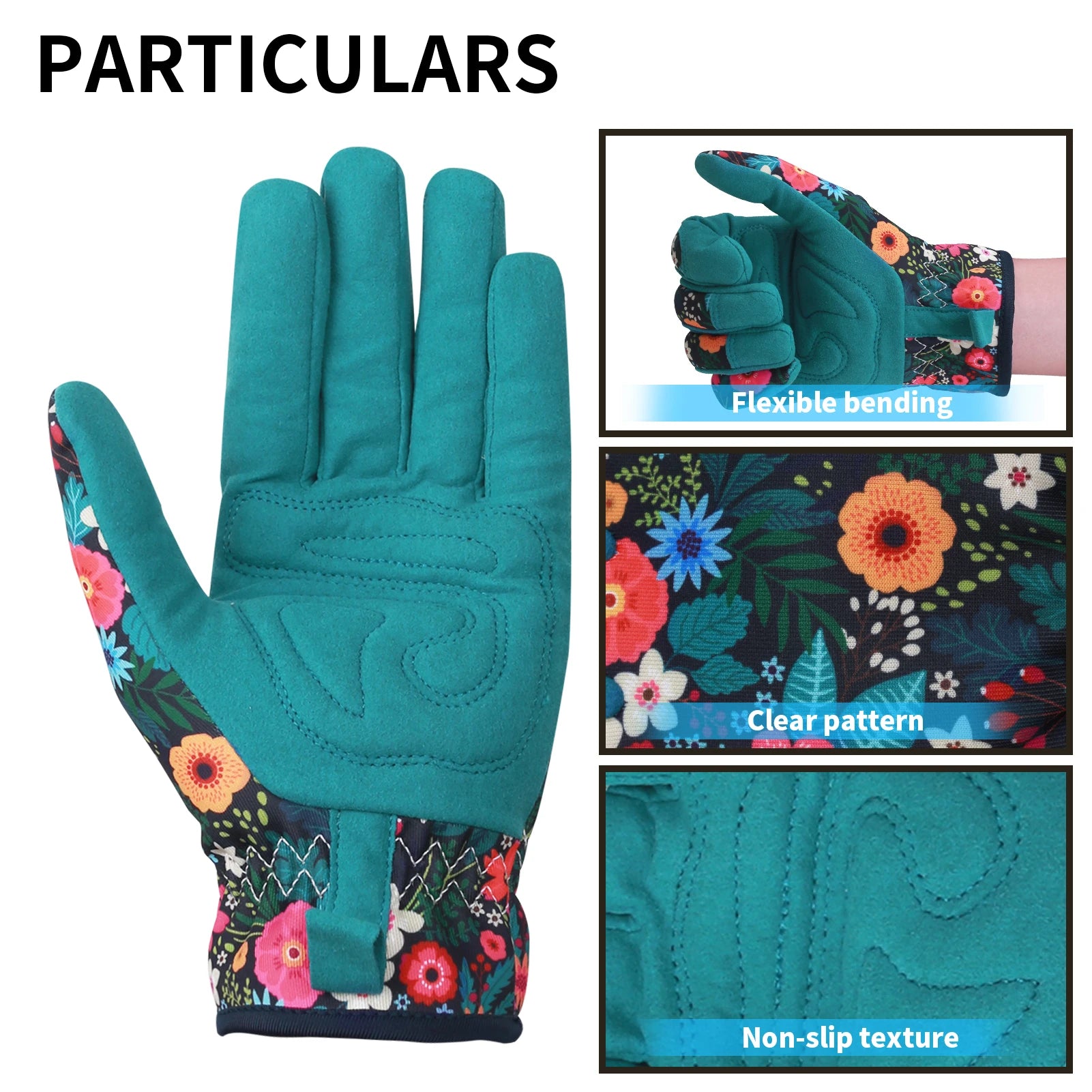 Thorn-Proof Gardening Weeding Working Gloves Breathable leather Glove Puncture Resistant for Digging, Floral Planting,Pruning Peaceful Pleasures Health and Wellness