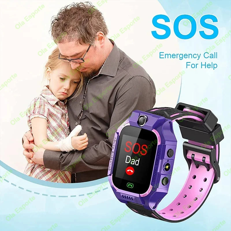 Q12 Kids Smart 2G Call Phone Watch Waterproof Mother Children GPS Monitor Boy Girls SOS Child Sports Digital Watches TrackerHT30 Peaceful Pleasures Health and Wellness