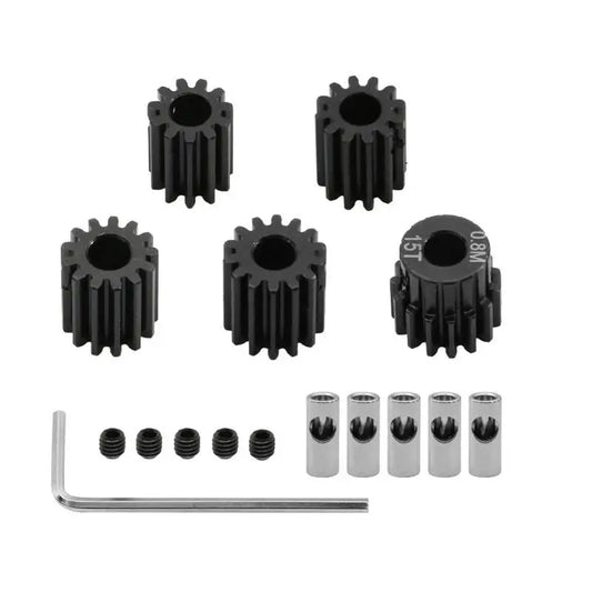 RC Car Steel Gear Set 11T 15T – U13F Upgrade Pinion Gears RC Car Upgrade Parts Peaceful Pleasures Health and Wellness