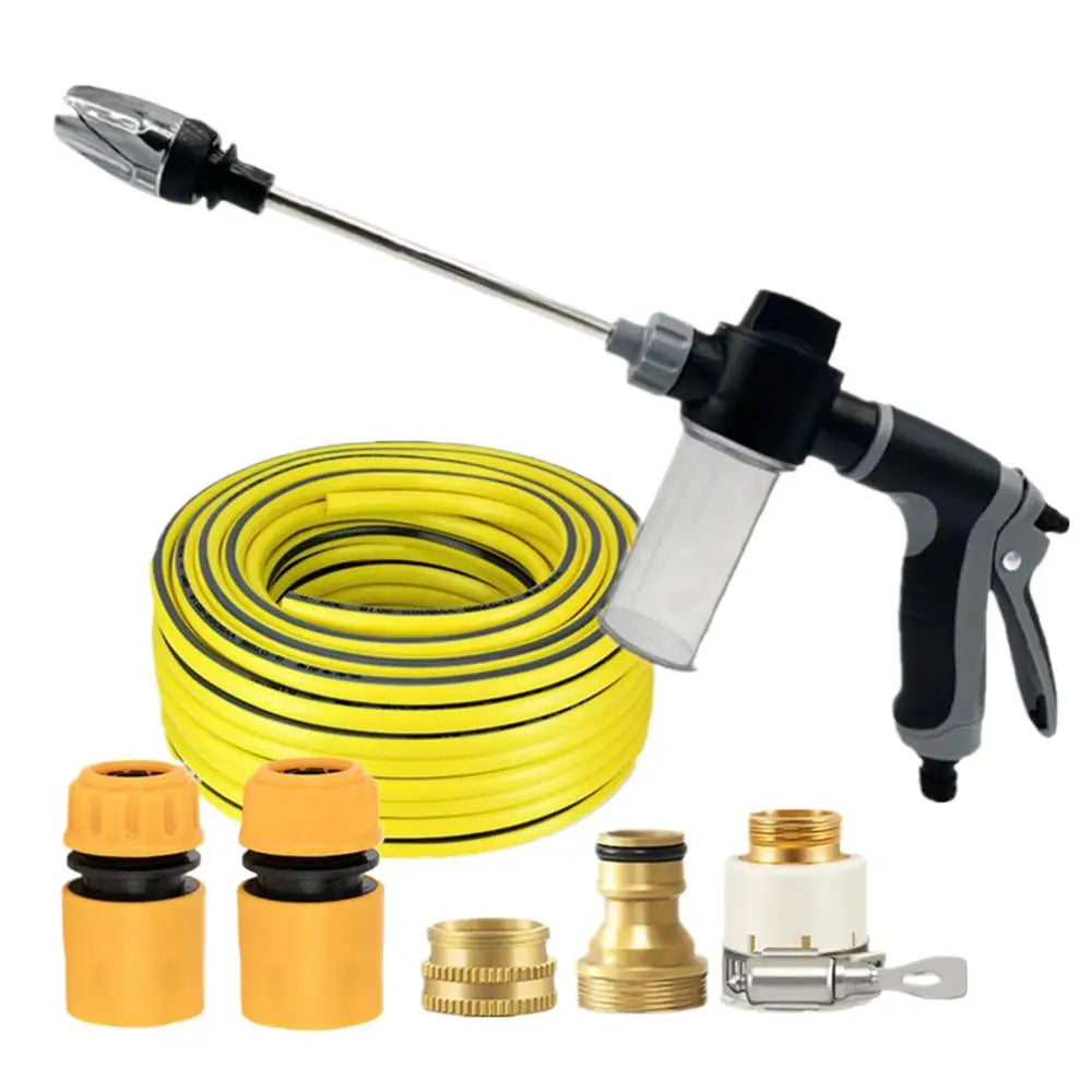 Electric Pressure Washer Portable Car Detailing Gun Adjustable Nozzle High Pressure Sprayer for Home Window Garden Yard Patio Peaceful Pleasures Health and Wellness C