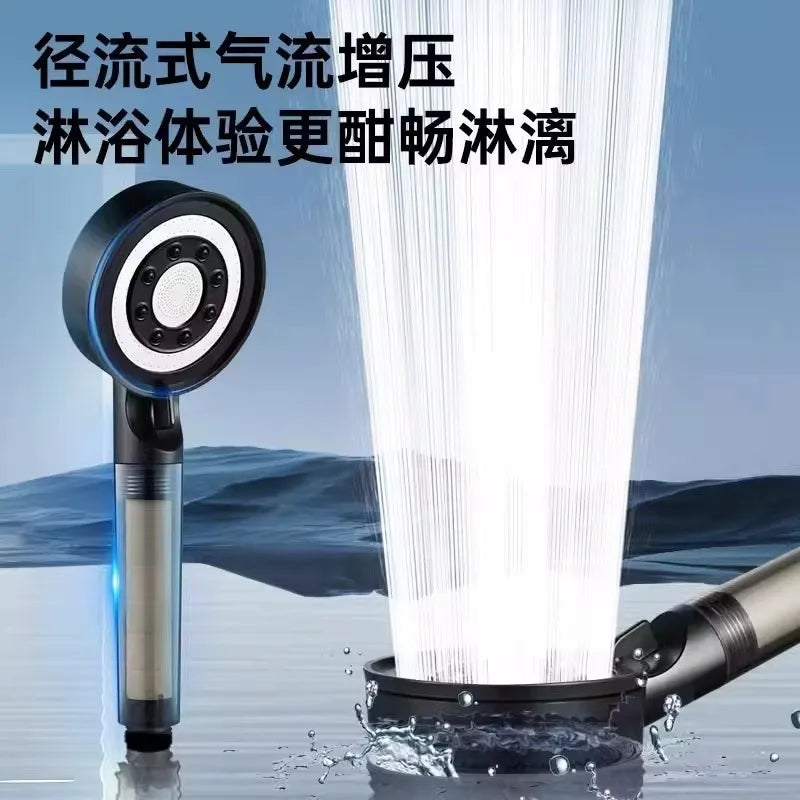 High Pressure Shower Head – 5 Jet Modes & Built-In Filter