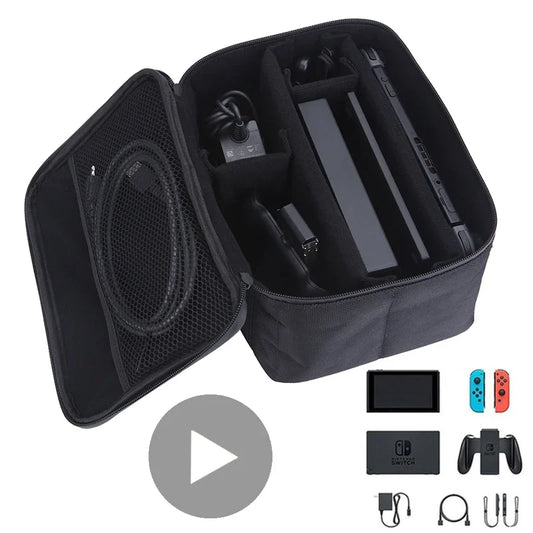 Nintendo Switch Carry Case – EVA Travel Bag & Game Card Storage Gaming Console Case Oasis Select