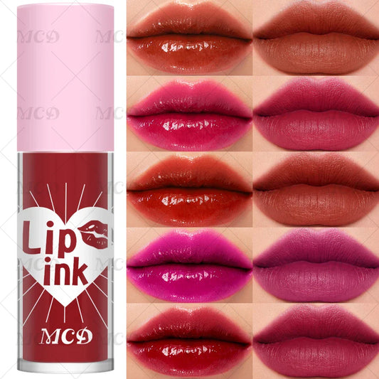 MCD Waterproof Matte Lip Tint & Velvet Gloss – 24Hr Wear Matte Lip Gloss Oasis Select