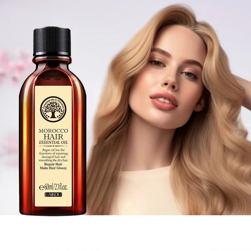Laikou Argan Hair Oil – Repair, Nourish & Control Frizz 60ml