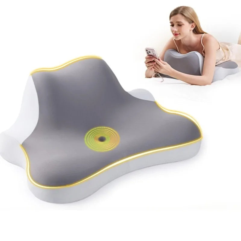 Big Size Multifunctional Position Pillow Sleeping Book PillowCervical Protection Pillow Comfortable Wedge-shaped Pillow Massage Peaceful Pleasures Health and Wellness